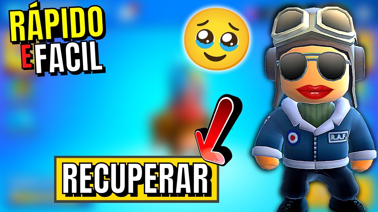 COMO RECUPERAR CONTA DE STUMBLE GUYS 💻 (PLAY STORE,APP STORE,STEAM) 📱