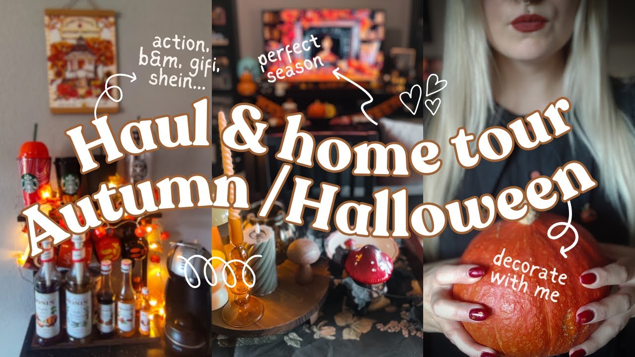 HAUL & HOME DECOR | Automne/Halloween 2024 🍁🍂🎃