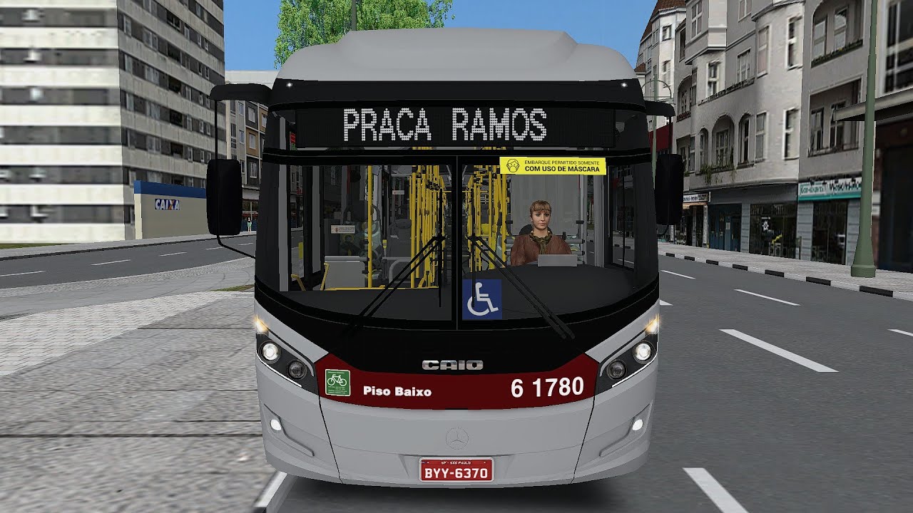 OMSI 2 - SIMULADOR de ÔNIBUS! Mapa CARRÃO CITY 4.5 (W.I.P) L8700 Praça Ramos x Term. Campo Limpo