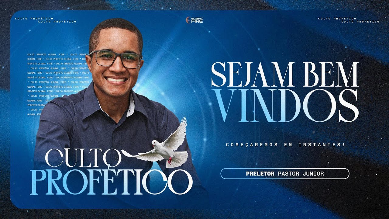 CULTO PROFÉTICO - PR. JÚNIOR
