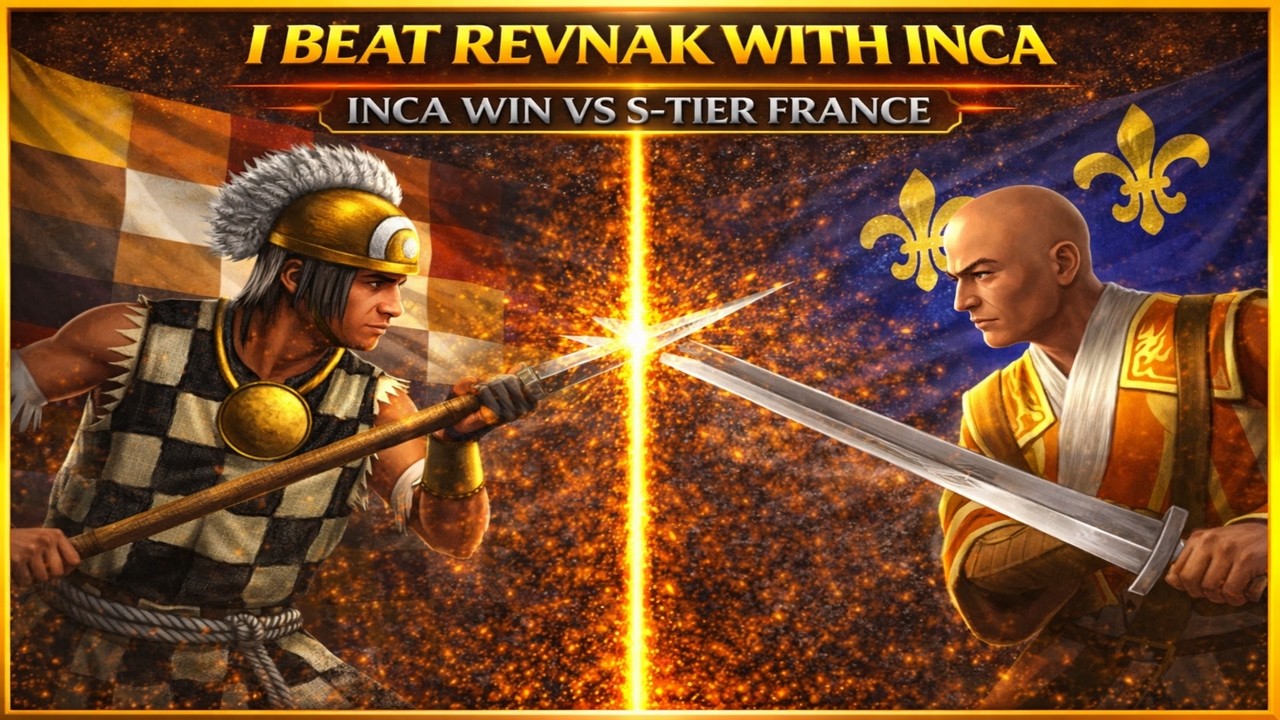 AOE3 - BEATING REVNAK'S FRANCE WITH INCA???