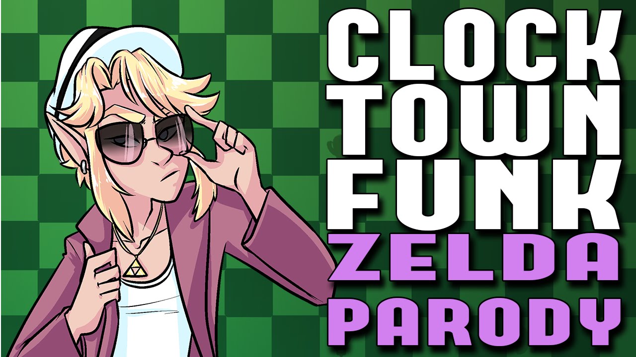 CLOCK TOWN FUNK - A Zelda Parody of Uptown Funk (Really Freakin' Clever)