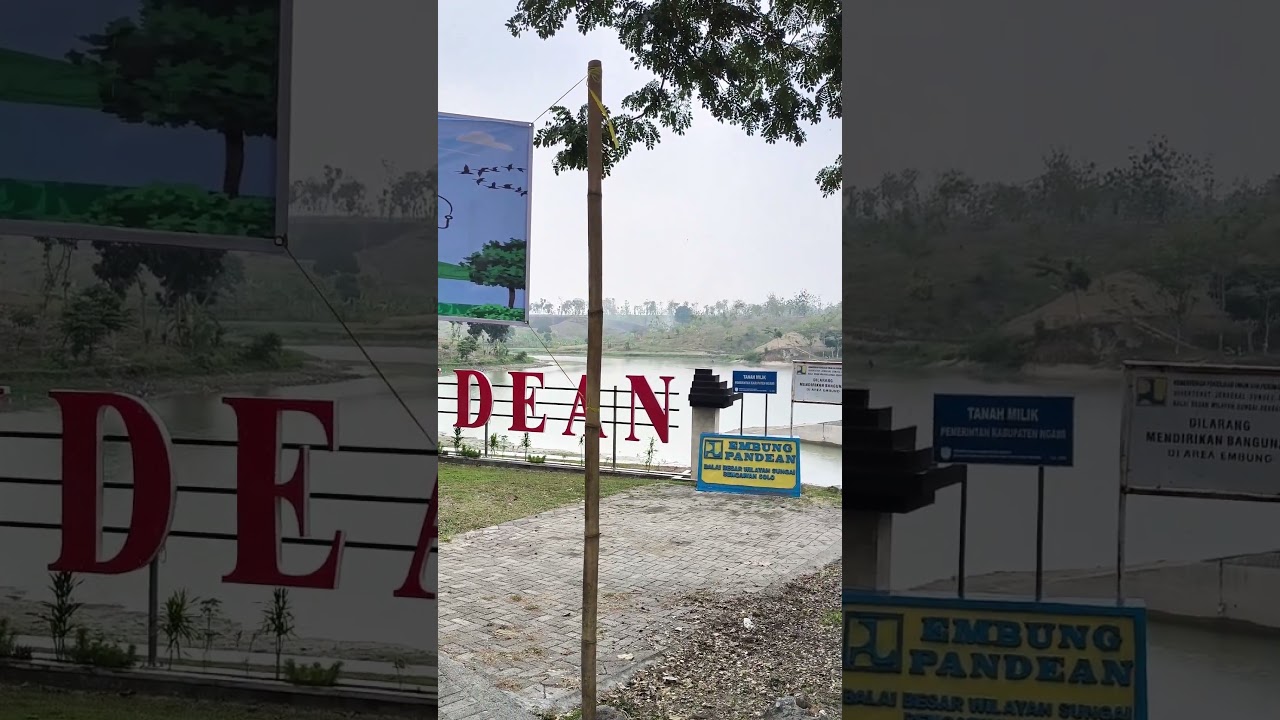 Spot mancing embung pandean kabupaten Ngawi