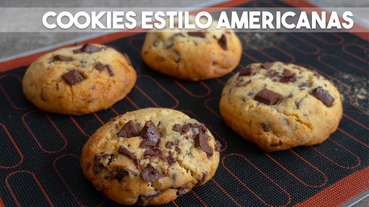 COOKIES AMERICANAS CASERAS &iexcl;LA RECETA M&Aacute;S VENDEDORA!