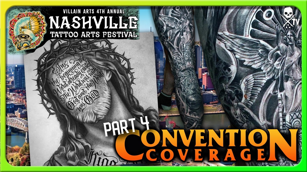 Villain Arts Tattoo Festival Nashville, Tennessee - Convention Coverage Part 4 | SullenTV