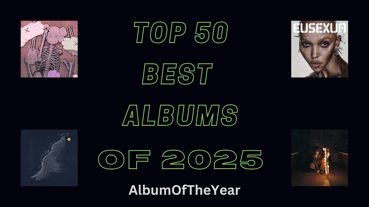 Top 50 Best Albums of 2025 (from AlbumOfTheYear - AOTY)