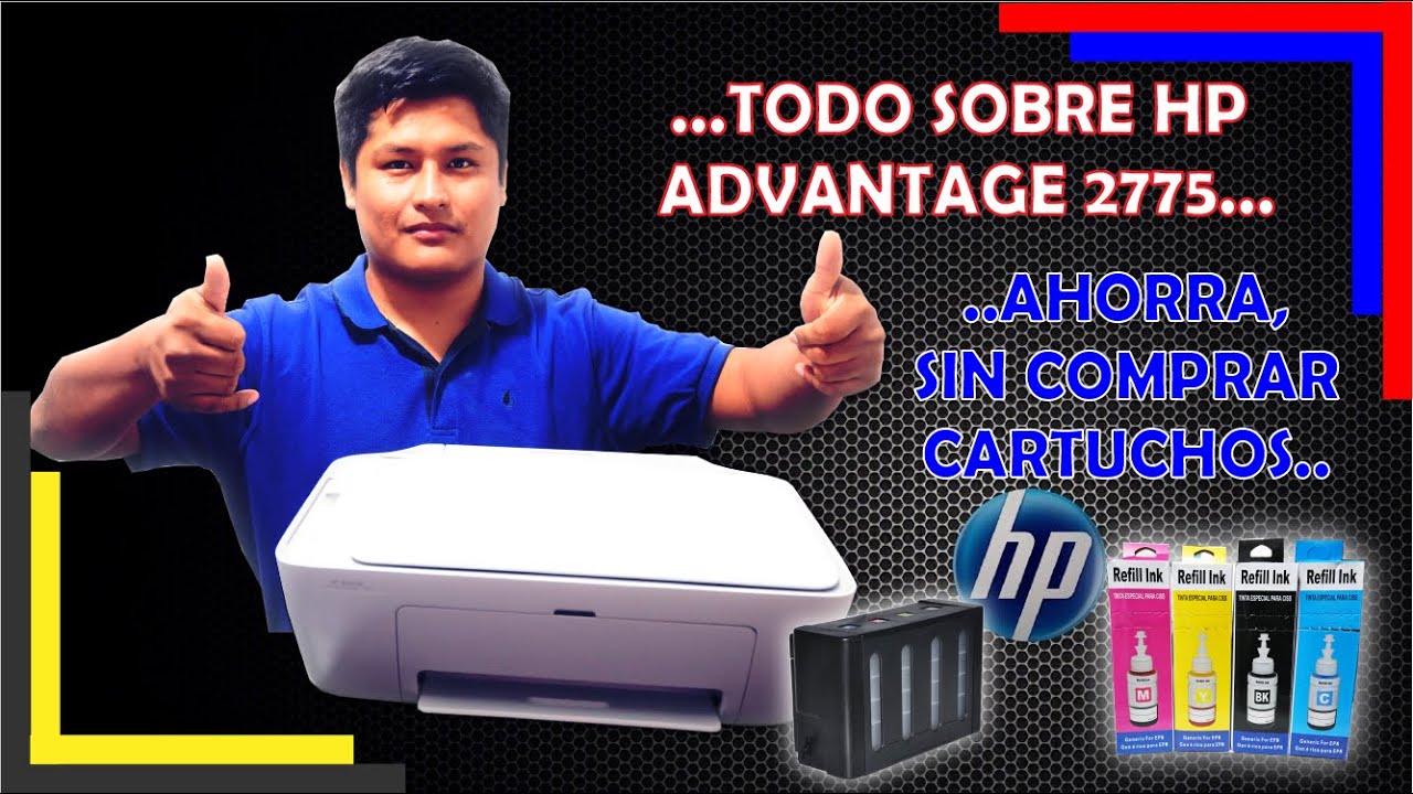INSTALACION DE SISTEMA CONTINUO PROFESIONAL HP DESKJET 3050 Y SIMILARES