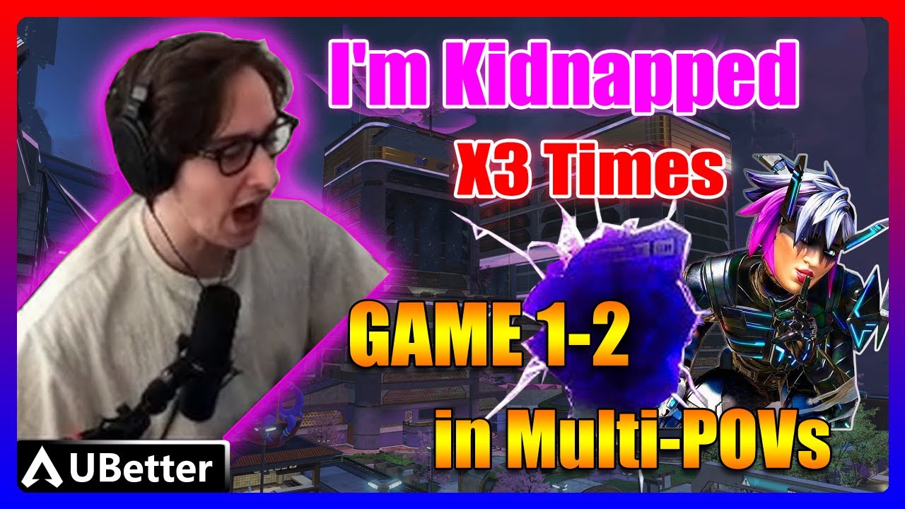 Zer0 KIDNAPPED 3 TIMES?! Falcons in TOTAL CHAOS | ALGS Game 1-2 😱