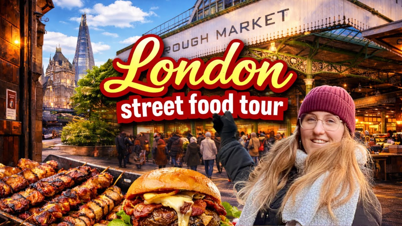 1000 YEARS OLD! CHECK OUT BOROUGH MARKET IN LONDON!