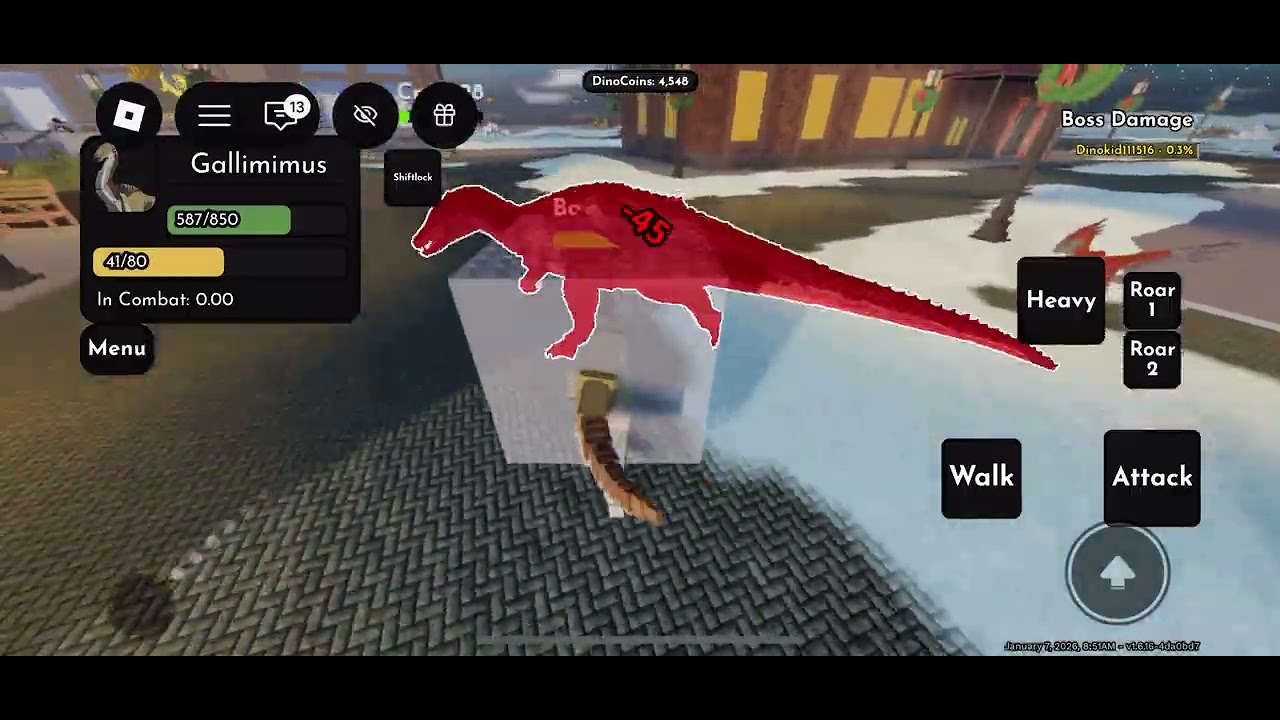 Using Dino’s I never played with 