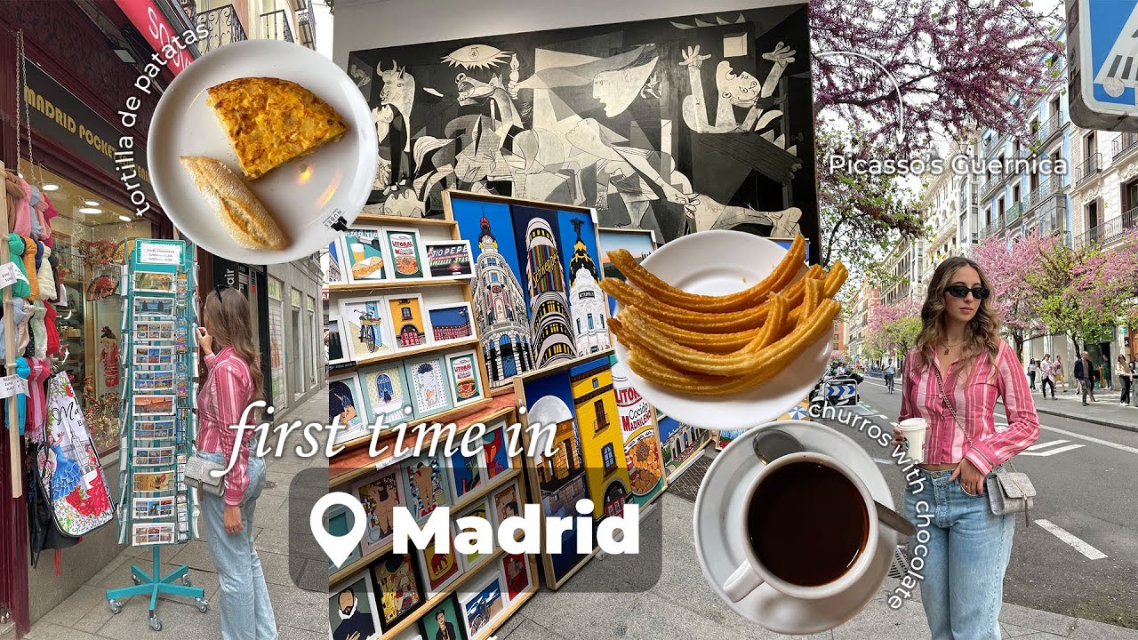 let's go to Madrid | trying spanish food, exploring the city & museum