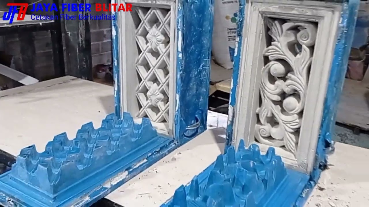 Cetakan Loster Beton Batu Angin Anti Rayap | JFB | 0856-4848-3737