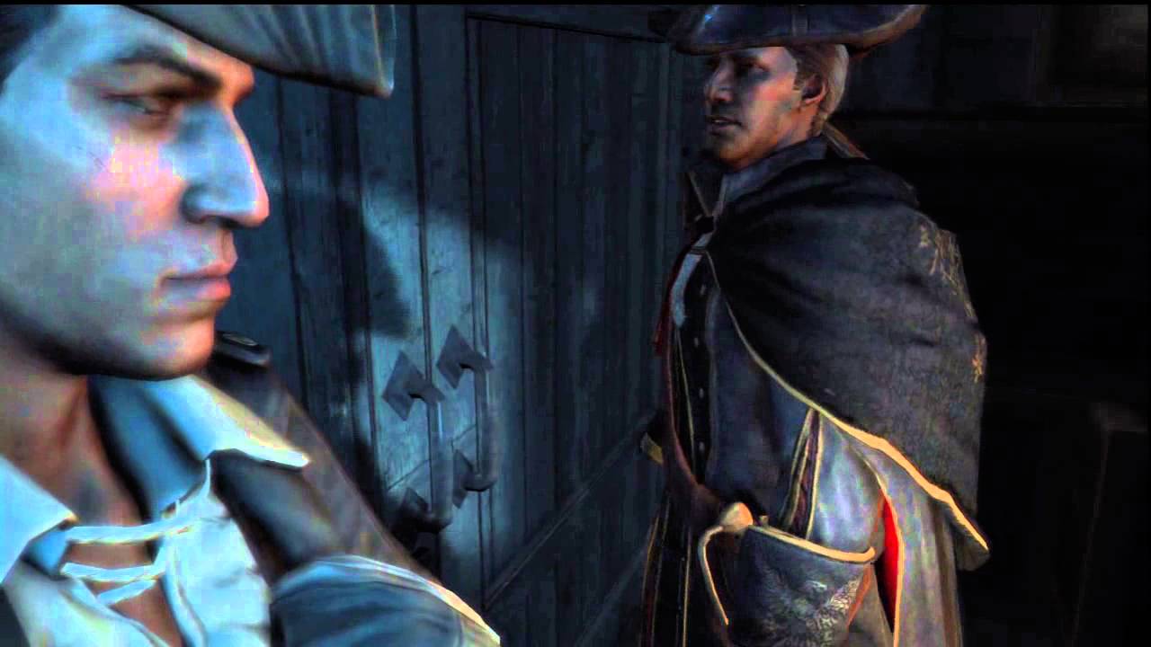 Assassin's Creed III - Haytham Kenway & Connor Argue Over Mother, Ben Church & Charles Lee PS3