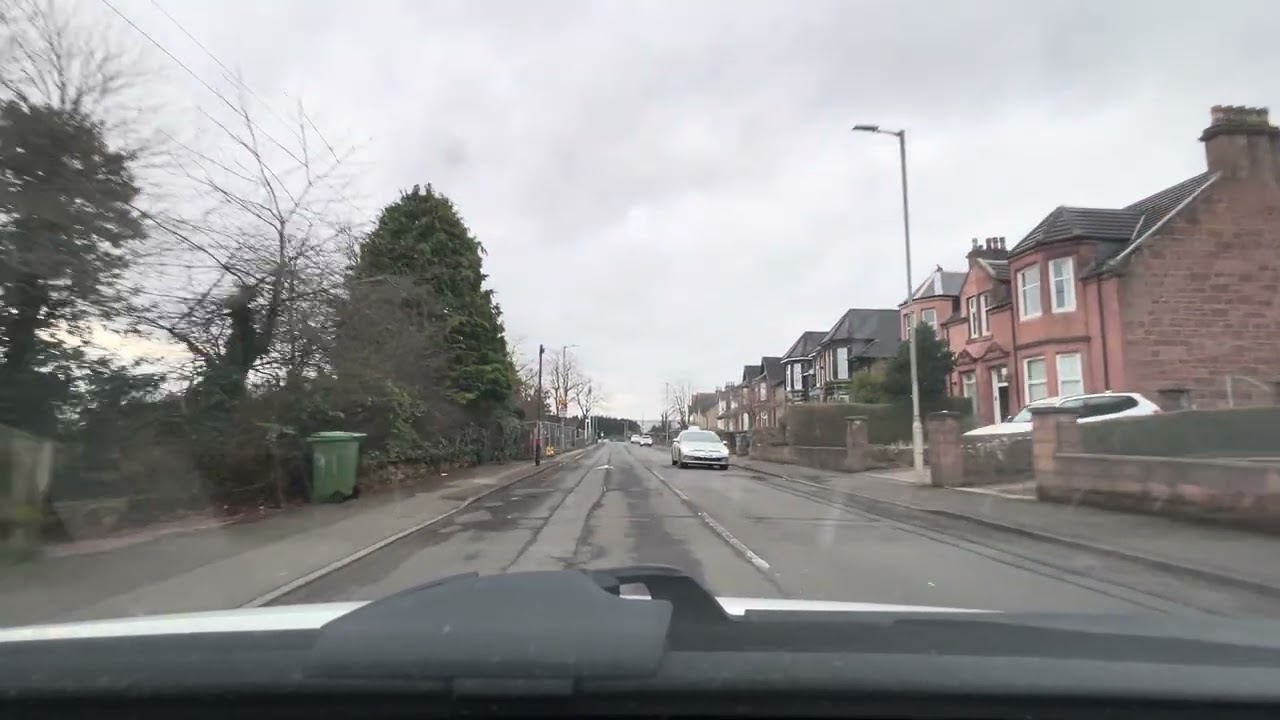 Baillieston driving test route
