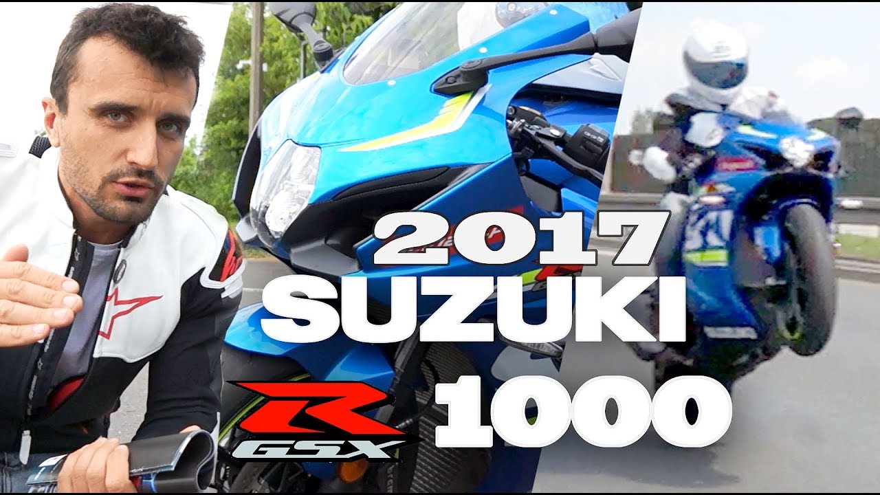 Suzuki GSX R 1000 2017 ekstremalnie w miescie - czy to się może udać?