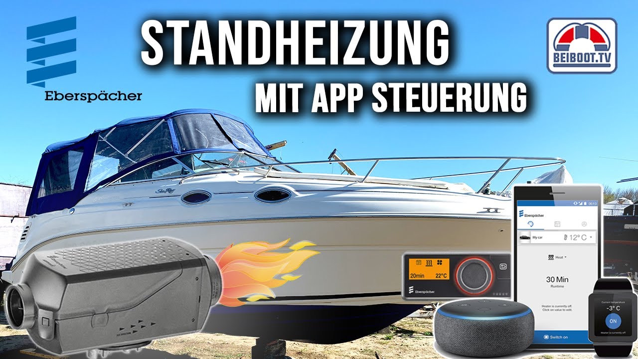 Eberspächer Airtronic Standheizung S3 D2L | Easy Web + Easy Start Pro auf dem Boot