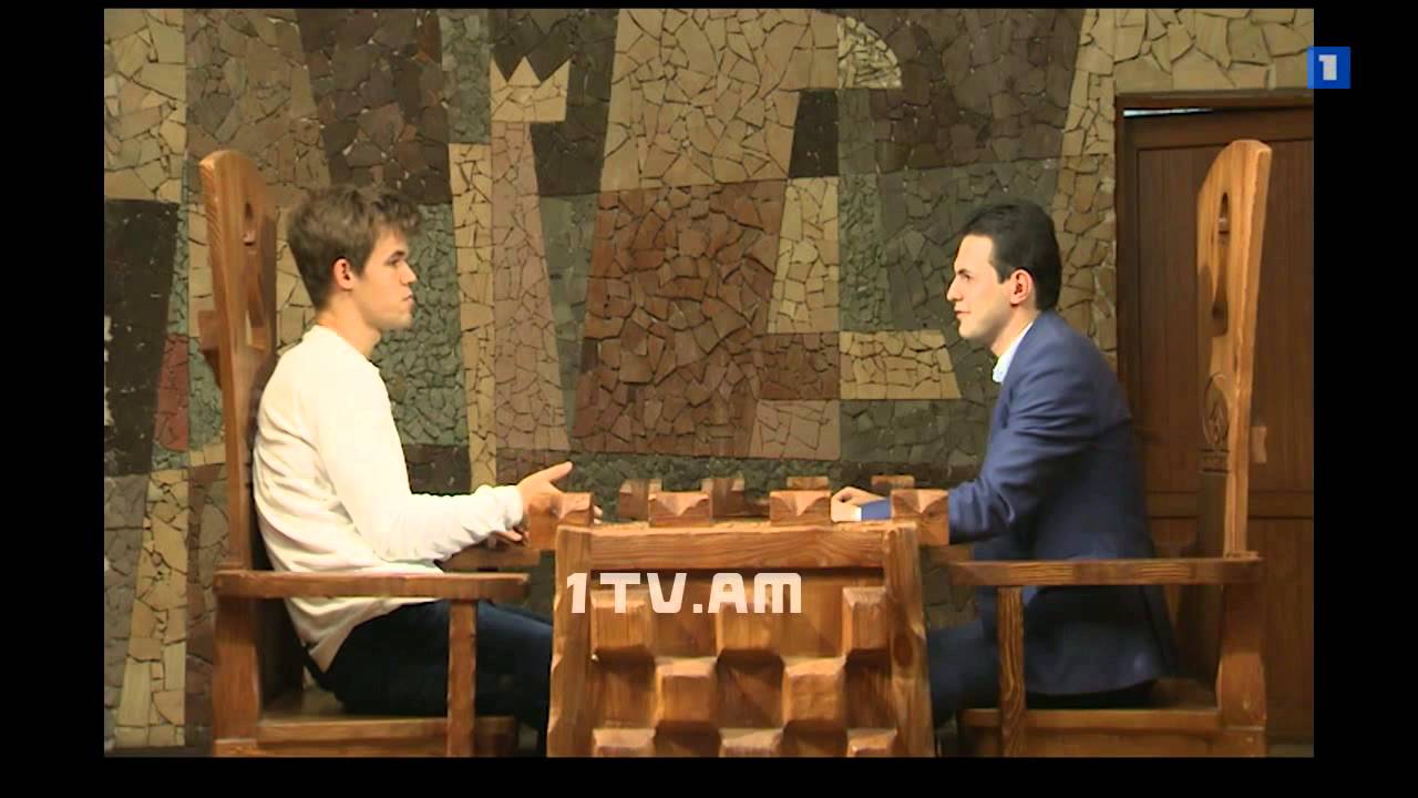 23.06.14 / Զրույց Մագնուս Կարլսենի հետ