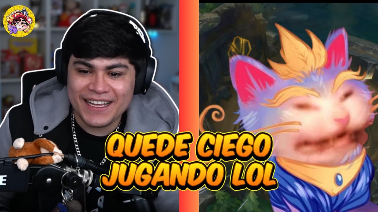 QUEDE CIEGO JUGANDO LOL 😢 / ALDO GEO JUEGA LEAGUE OF LEGENDS