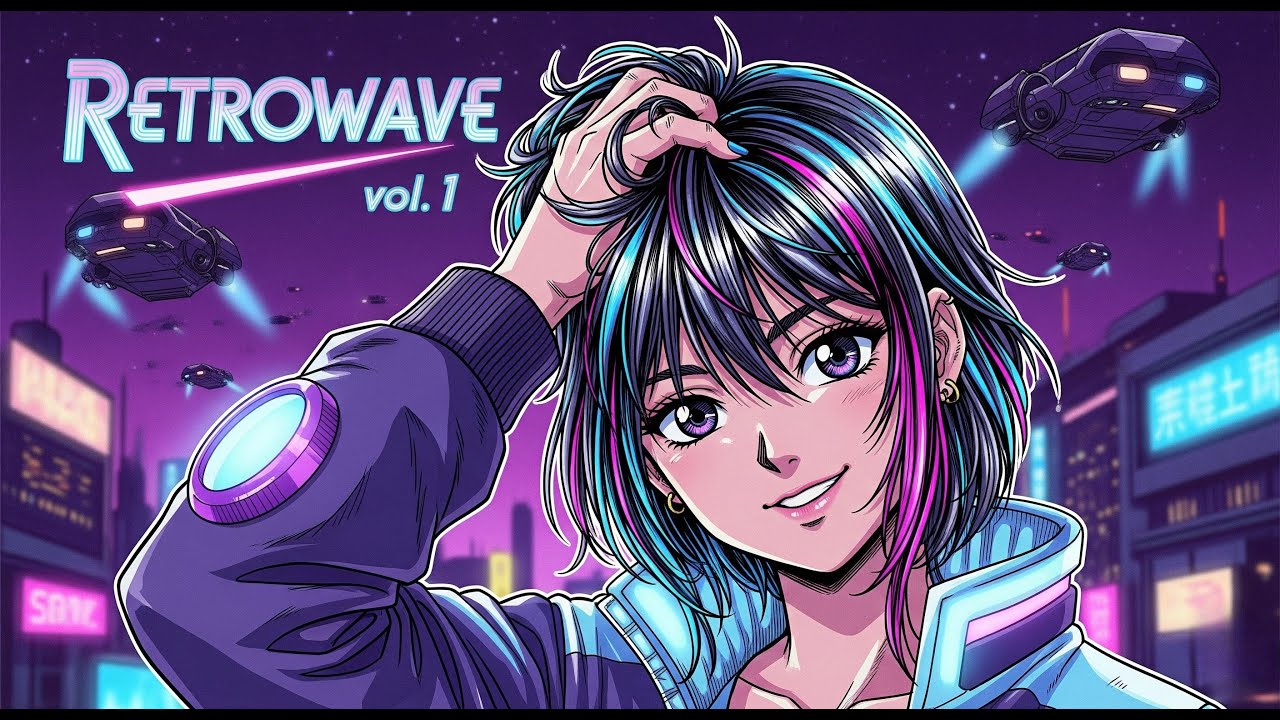 Night Drive Vol 6 – Synthwave, Retrowave, Cyberpunk | SHDWRUN