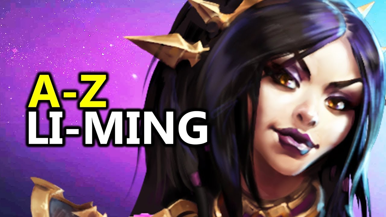 &hearts; A - Z Li-Ming - Heroes of the Storm (HotS Gameplay)