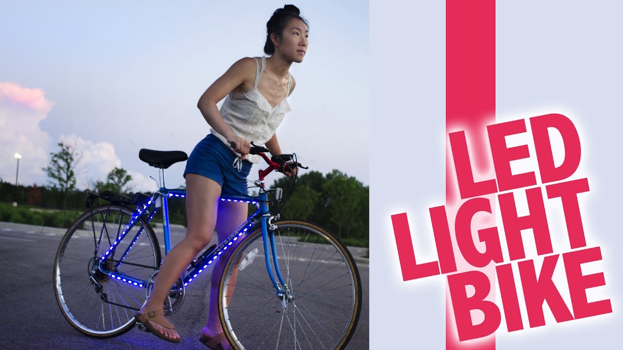 How to Install LED Lights on a Bicycle - The Light Bike