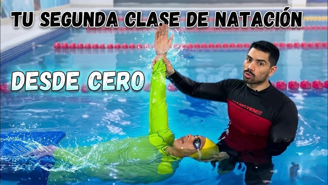 ✅ Aprende a nadar desde cero! ✅ Tu segunda clase de natación (parte 2)