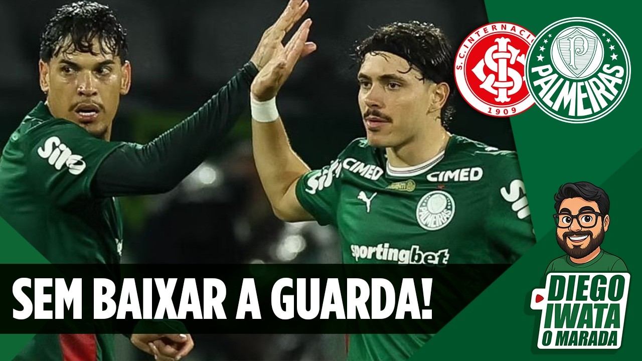 PALMEIRAS ENCARA O INTER COM POSSÍVEL NOVIDADE, SEM BAIXAR A GUARDA, DENTRO E FORA DO CAMPO