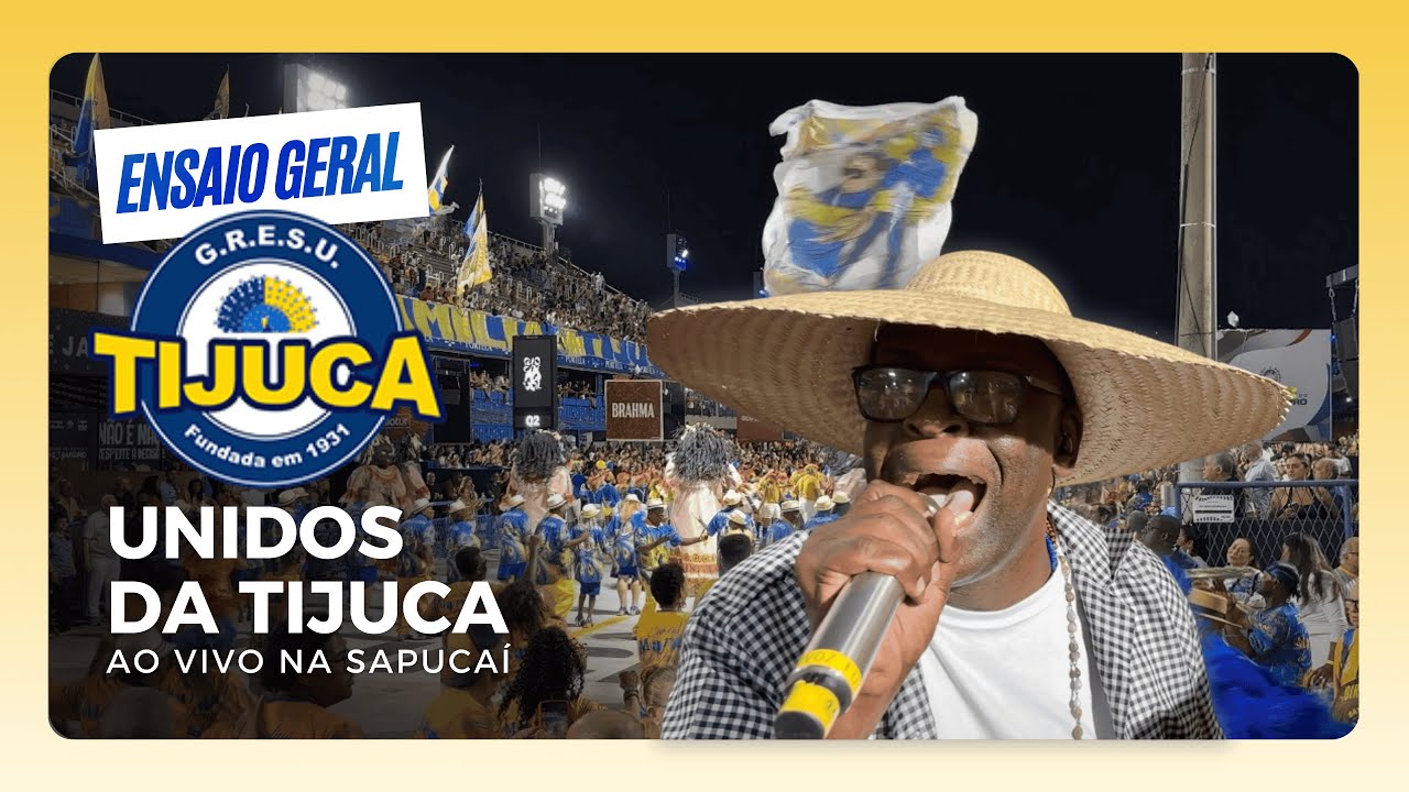 TIJUCA 2026 | ÚLTIMO ENSAIO TÉCNICO | LARGADA!