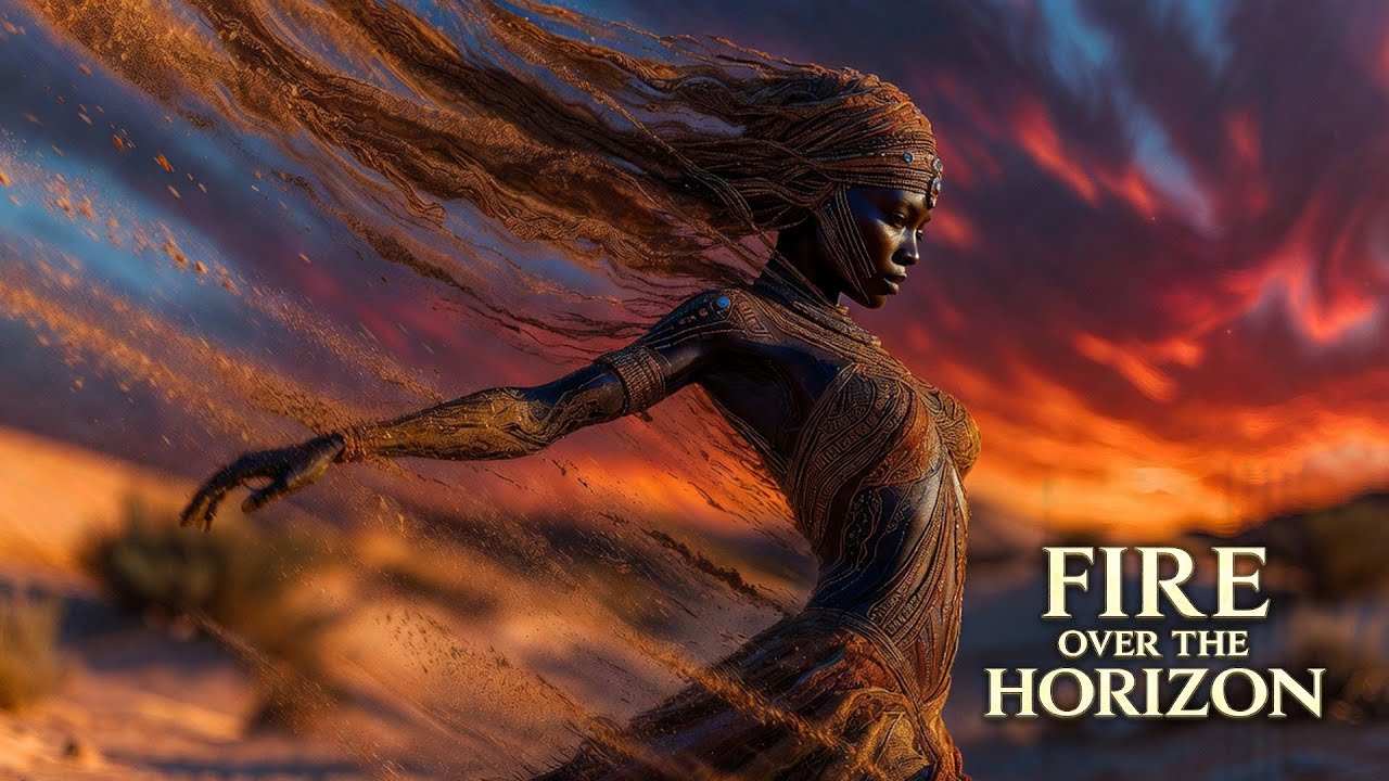 Cinematic Tribal Afro House | Fire Over the Horizon