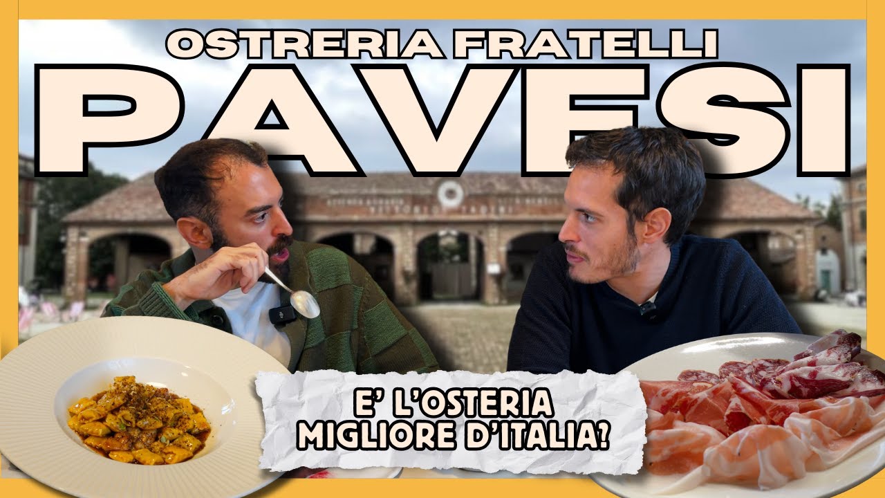 OSTRERIA FRATELLI PAVESI &egrave; forse la MIGLIORE OSTERIA d'Italia? Pranzo INCREDIBILE!