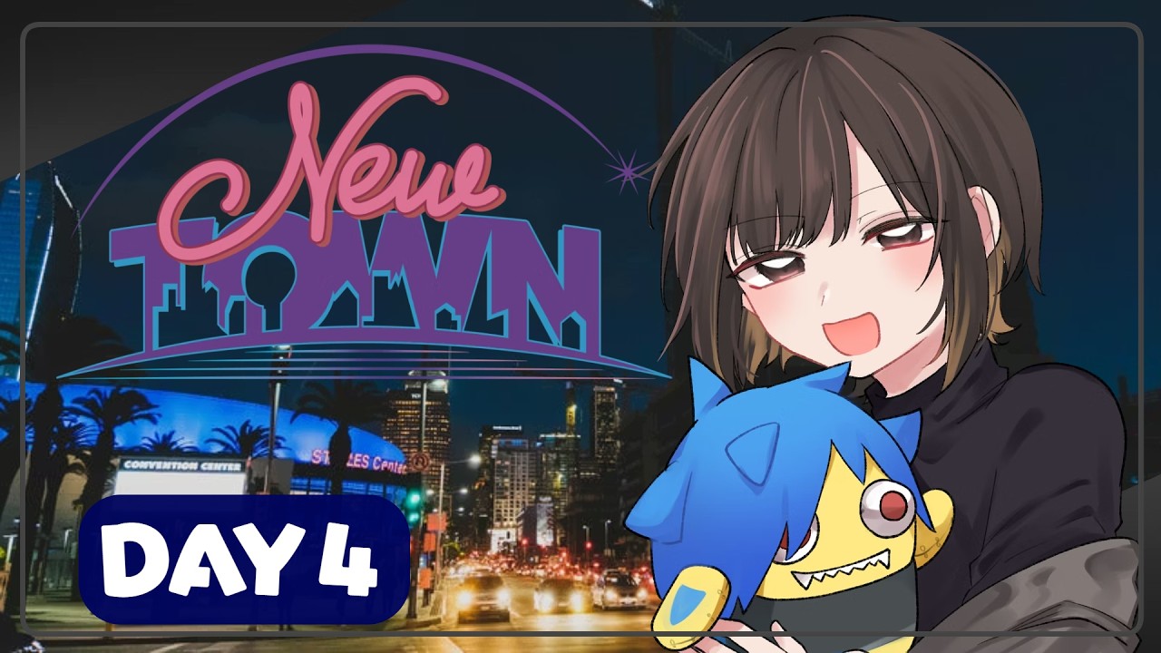 【#gta】 #NEWTOWN #4 そろそろ就職しちゃおっかな！🌃【#チョコブランカ 】#同時配信