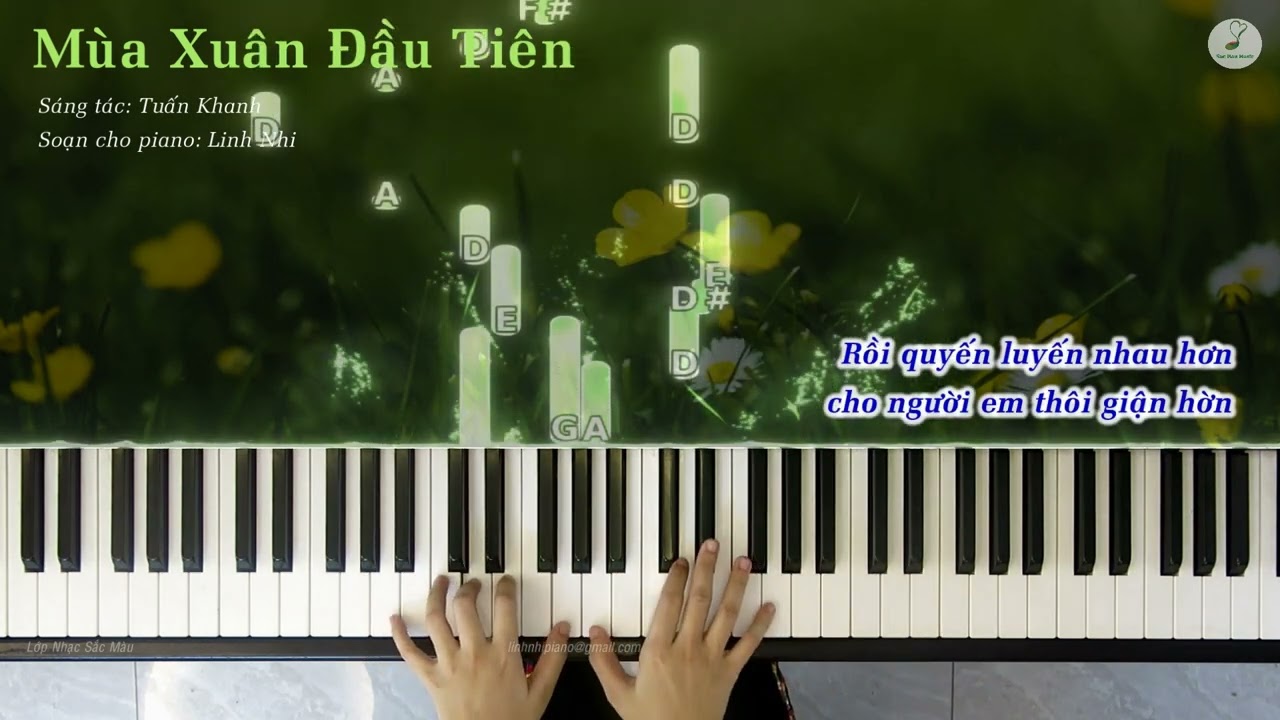 Mùa Xuân Đầu Tiên (Tuấn Khanh) | Piano solo | Intermeidate level | Linh Nhi