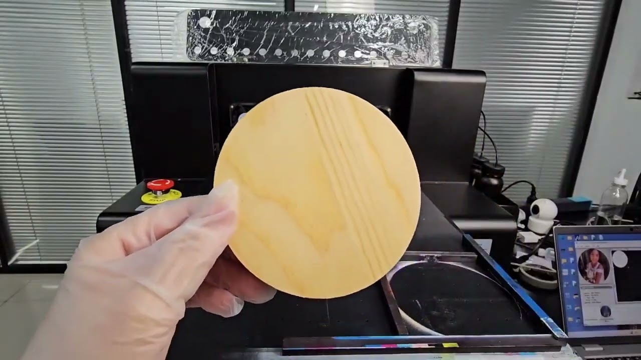 Ripple Color A3 UV Printer, Wood printing 45s