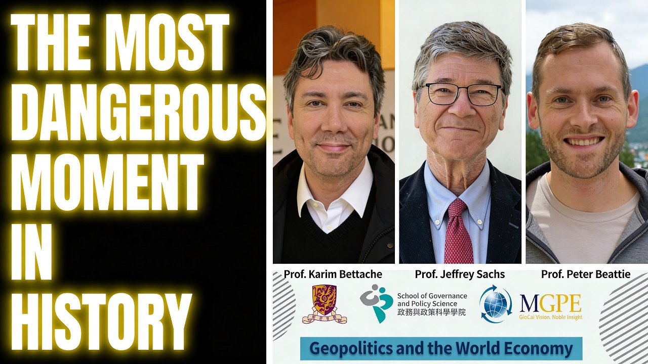 Geopolitics, Iran and the World | JEFFREY SACHS in dialogue with KARIM BETTACHE & PETER BEATTIE