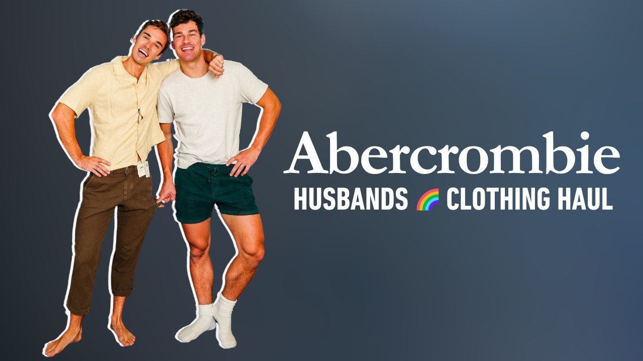 What to Buy Your Husband (Boyfriend??) From Abercrombie  ||  Husbands 🌈  Fall Clothing Haul