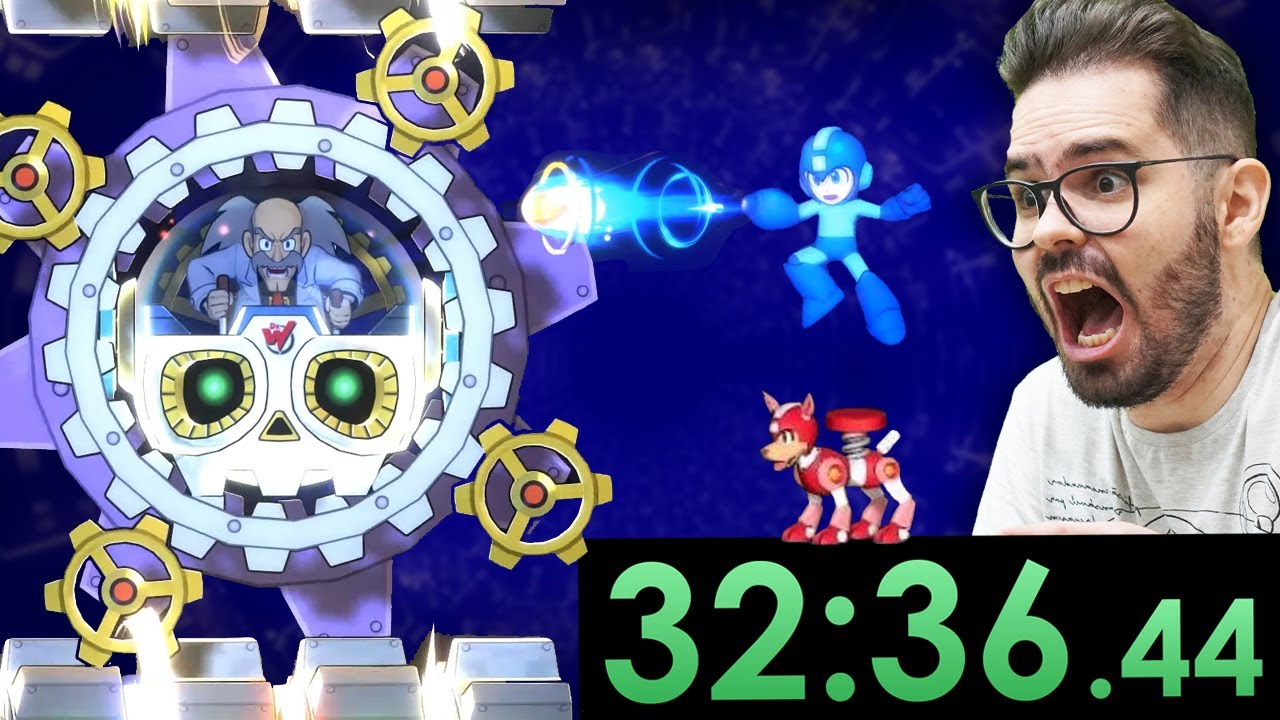 ZERANDO MEGA MAN 11 EM 32 MINUTOS! (RECORDE MUNDIAL REACT) - feat. @ChequerChequerTV e VaeVictus