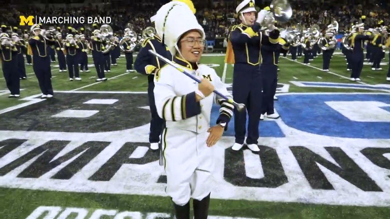 B1G Championship Pregame (MC)  - December 3, 2022 - National Anthem w/  @purduebandsorchestras8447 ​