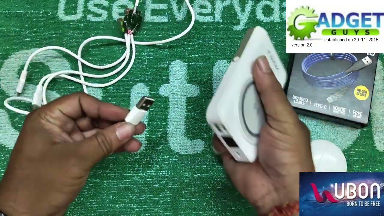 TECH review of UBON 6 in 1 data cable 