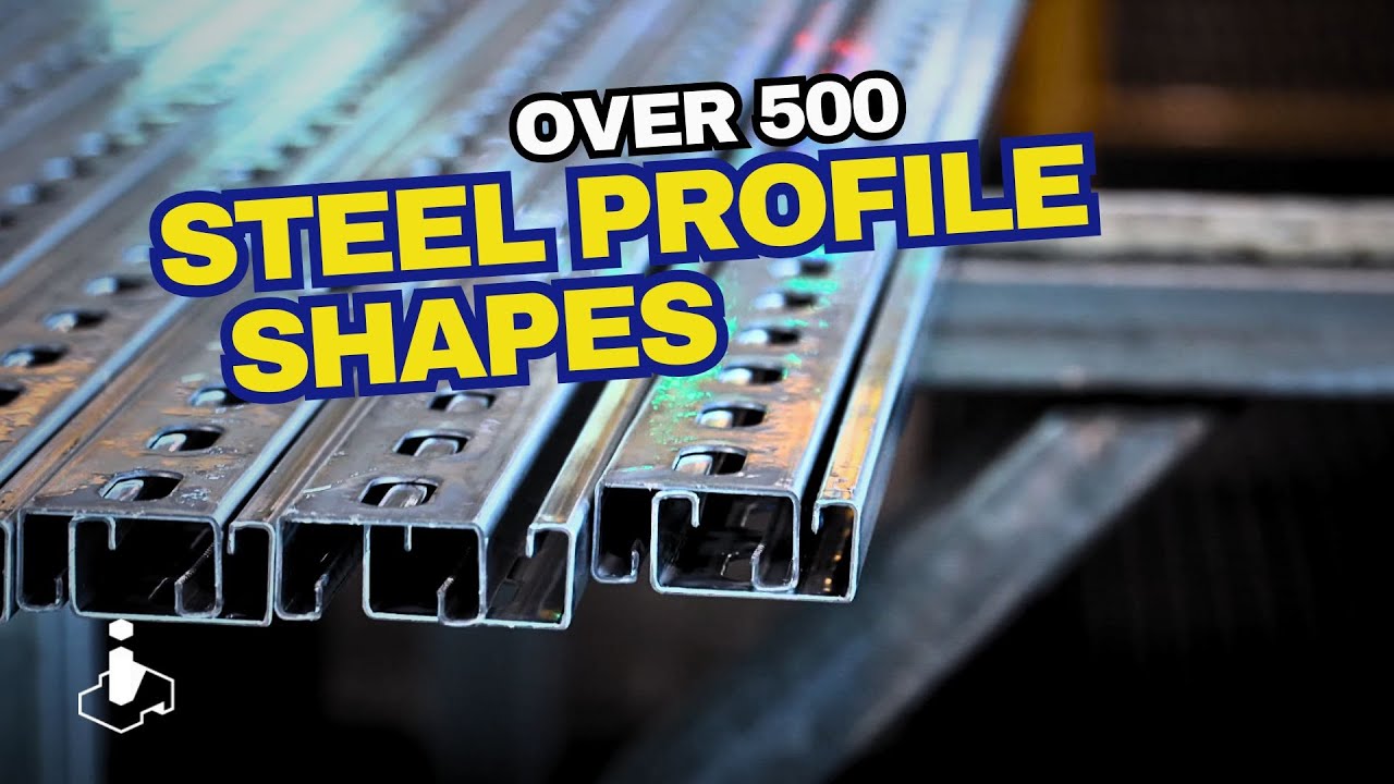 How Are STEEL PROFILES Made? | Angle Bars, C-Channels, U-Profiles