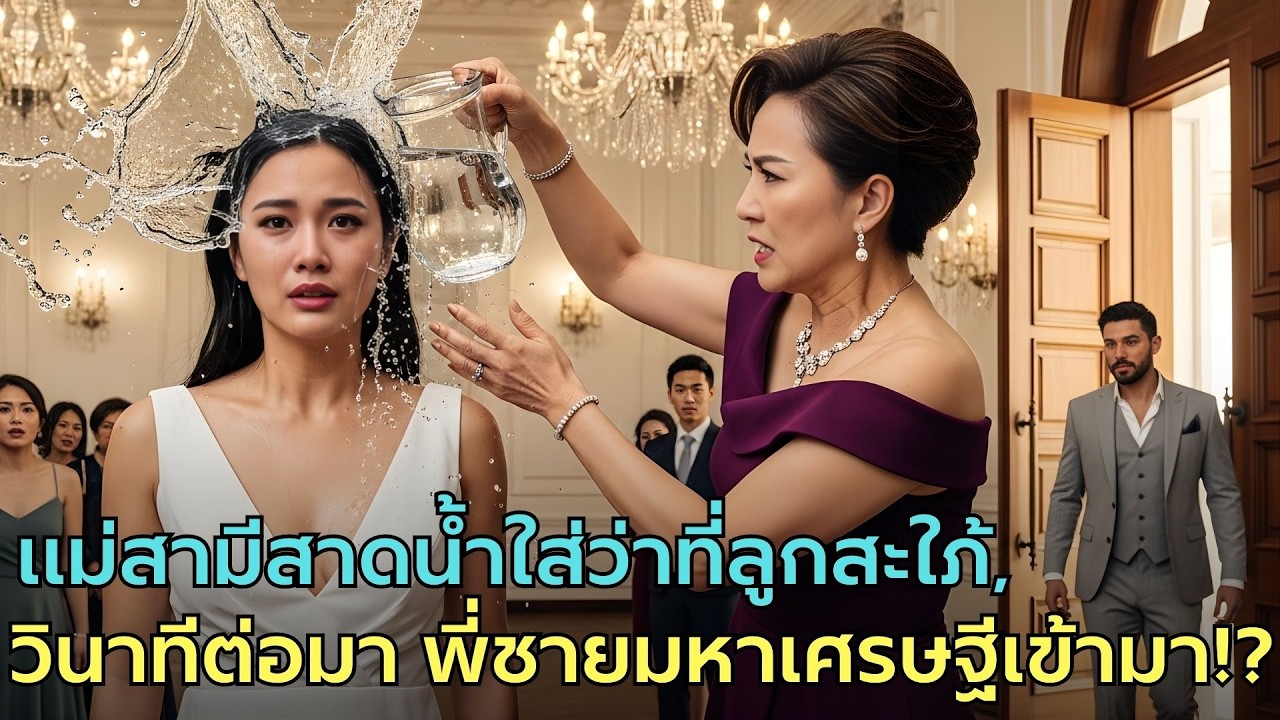 แม่สามีสาดน้ำสกปรกใส่ว่าที่ลูกสะใภ้ — ก่อนพี่ชายมหาเศรษฐีเข้ามาพลิกสถานการณ์!