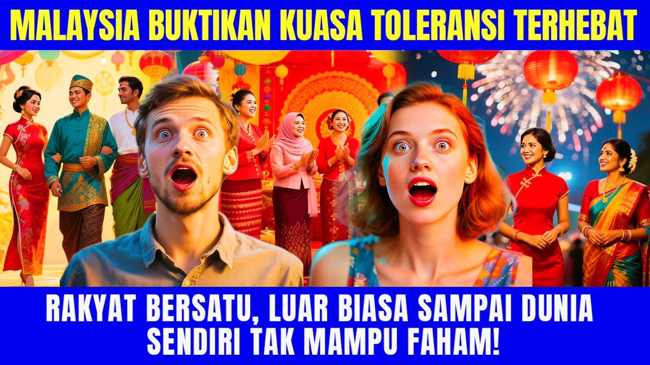 “KENAPA Malaysia Jadi NEGARA PALING TOLERAN? Dunia Masih Tak Percaya Rahsia Ini!”