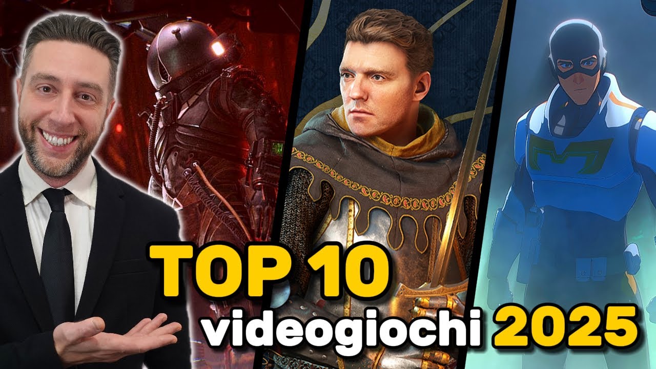 TOP 10 videogiochi 2025 - i MIGLIORI dell'anno secondo Il Forla