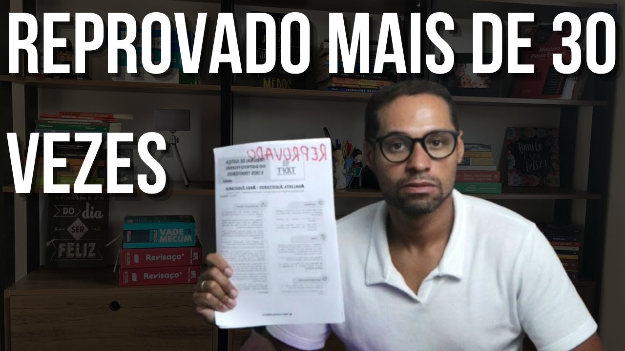 Estudo, estudo e não passo - uma conversa franca sobre a realidade por trás da aprovação