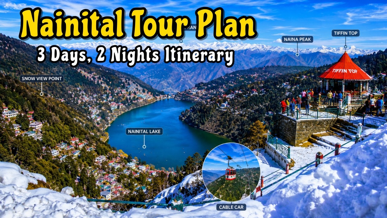 Nainital Budget Tour Plan: 3 Days, 2 Nights Itinerary for Nainital Trip