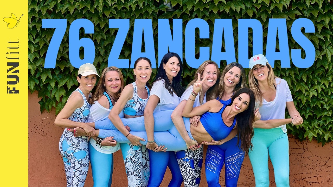 Haz 76 Zancadas Conmigo y mis Amigas para Levantar Glúteos y Tonificar Piernas