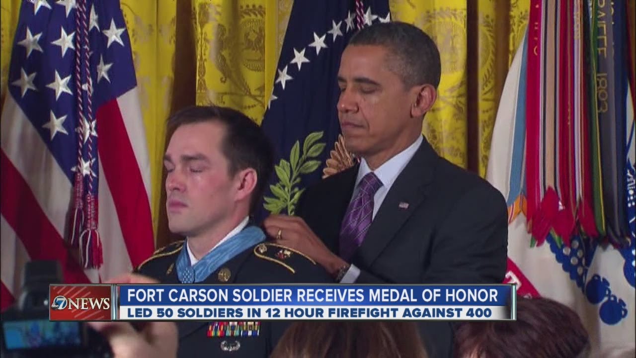 Fort Carson soldier receives medal of honor