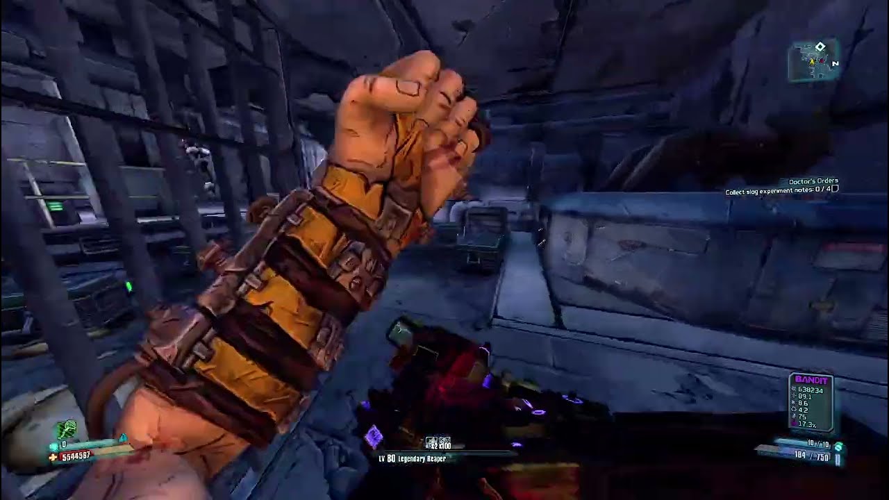 Borderlands 2 - Chill Mobbing on Southpaw Station W/ Krieg (OP10)