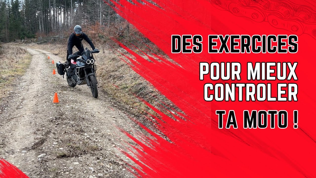 Améliore ton contrôle de ta moto avec des exercices simples 🔥