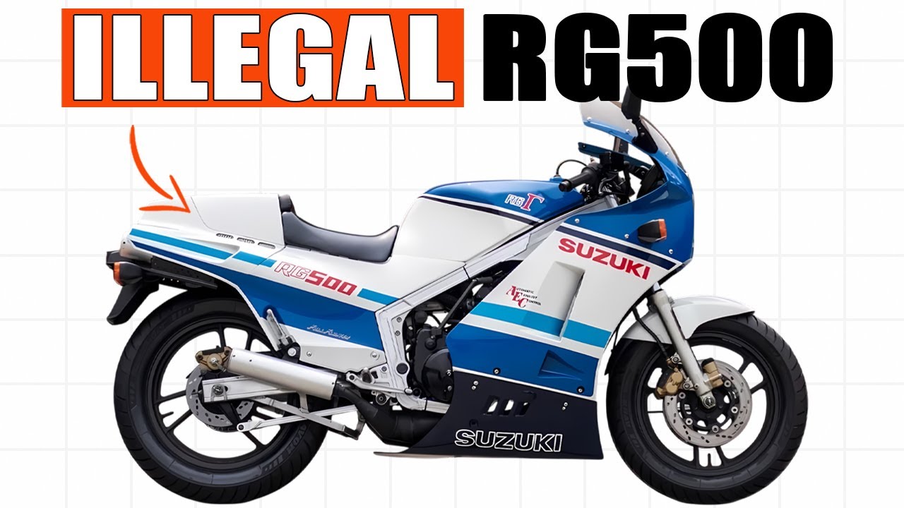 Шокирующая правда о Suzuki RG500 Gamma — гоночном мотоцикле, разрешенном для дорог общего пользов...
