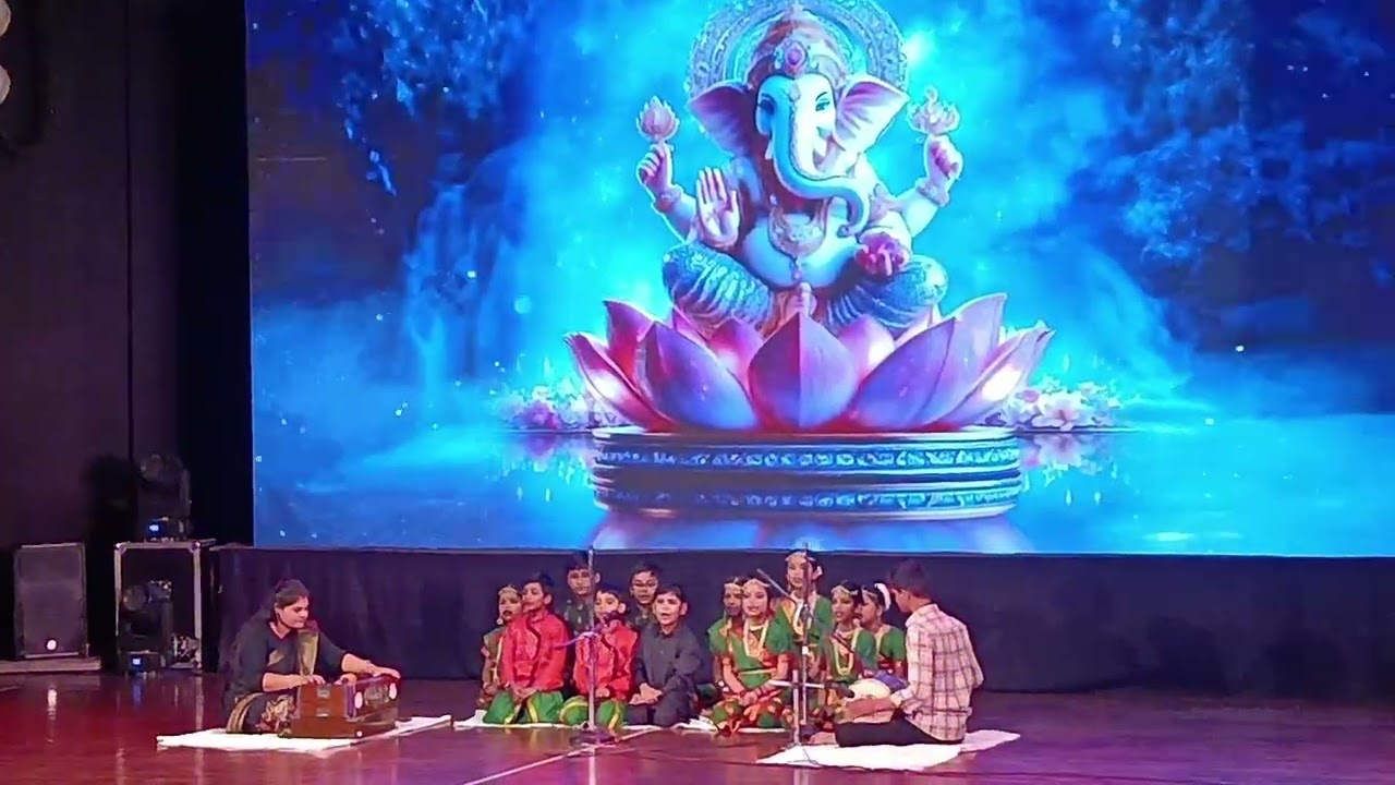 बच्चों ने गाया बहुत सुन्दर गणेश वंदना# ganesh vandana # 